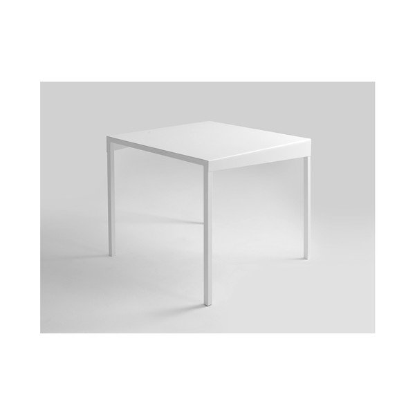 Biely odkladací stolík Custom Form Obroos, 50 × 50 cm-image-3