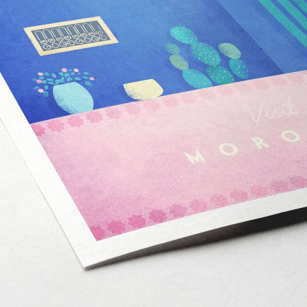 Plagát Travelposter Morocco, A3-image-2