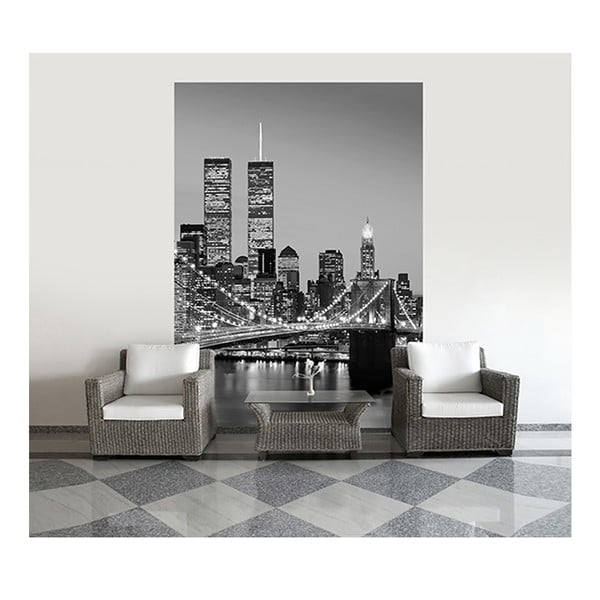 Veľkoformátová tapeta Manhattan Skyline, 183x254 cm