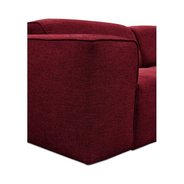 Červená trojmiestna pohovka Cosmopolitan Design Phoenix-image-4