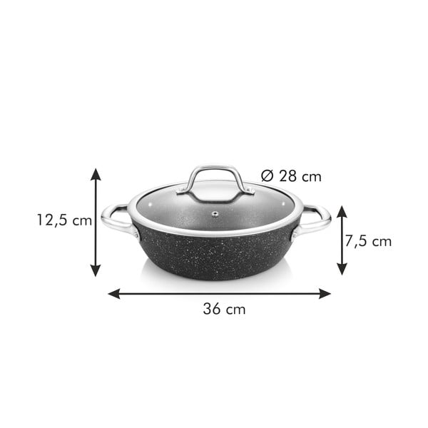 Panvica s pokrievkou ø 28 cm President – Tescoma-image-3
