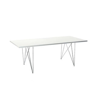 Biely jedálenský stôl Magis Bella, 200 x 90 cm
