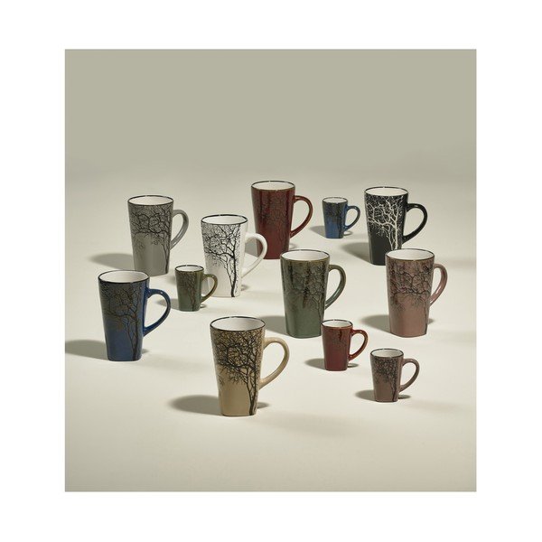 Svetloružové hrnčeky na espresso z kameniny v súprave 4 ks 100 ml Hela – Villa Collection-image-3