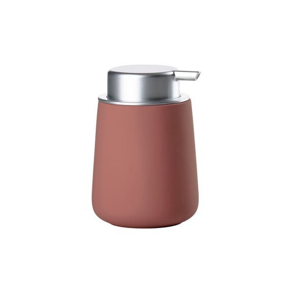 Svetločervený porcelánový dávkovač mydla 250 ml Nova – Zone