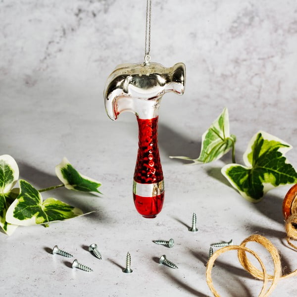 Sklenená vianočná ozdoba Hammer – Sass & Belle-image-1