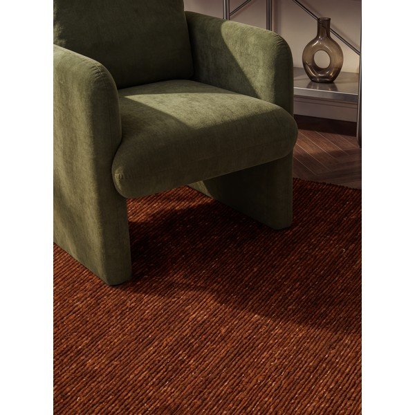 Hnedý ručne tkaný vlnený koberec 80x150 cm Bexley Woolwich – Ted Baker-image-3
