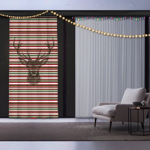 Záves Christmas Deer, 140 x 260 cm
