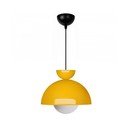 Žlté závesné svietidlo s kovovým tienidlom ø 25 cm Arta – Opviq lights