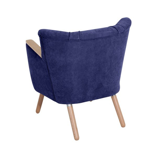 Modré kreslo Max Winzer Lia-image-2