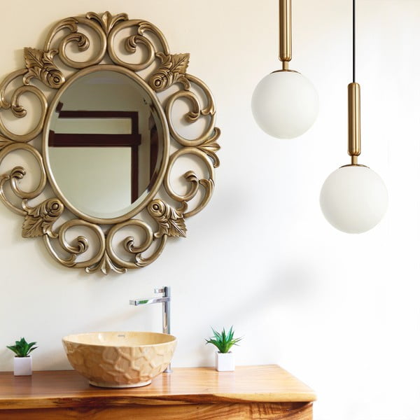 Závesné svietidlo v bronzovej farbe SULION Musa, výška 150 cm-image-2