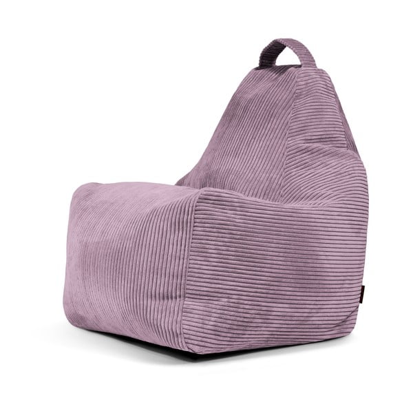 Fialový menčestrový sedací vak Play Amuse – SLOWDOWN