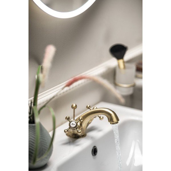 Stojančeková umývadlová batéria v bronzovej farbe Antea – Sapho-image-1