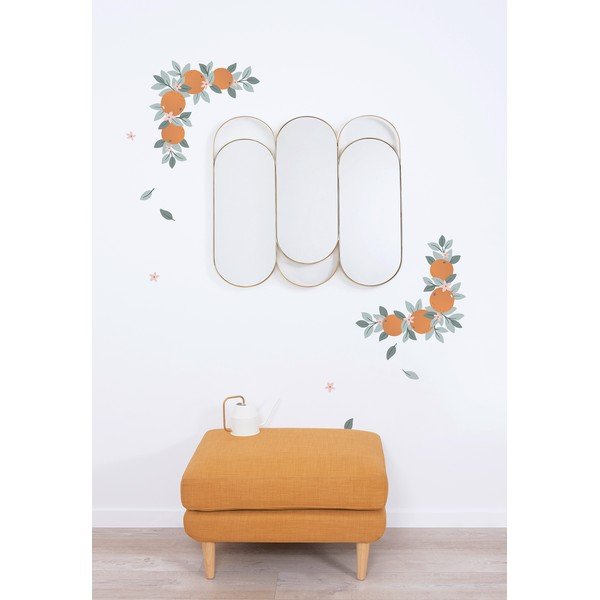 Hárok samolepiek 64x40 cm Oranges Ornaments – Lilipinso-image-1