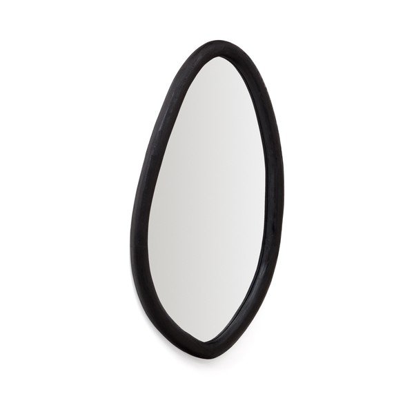 Nástenné zrkadlo s dreveným rámom 60x110 cm Magrit – Kave Home