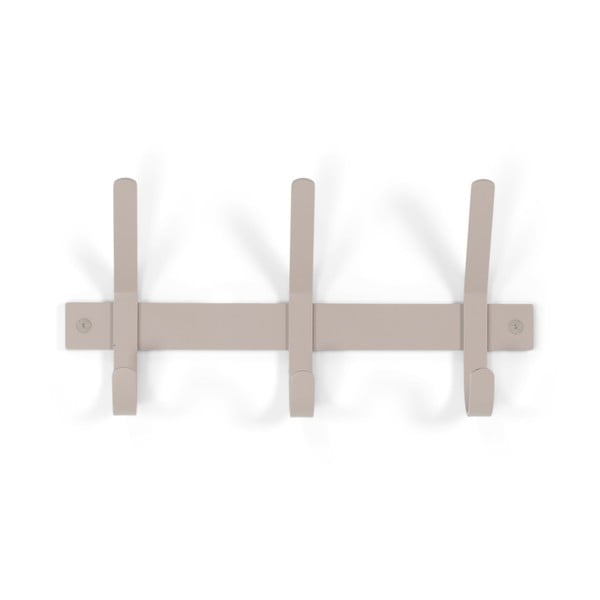 Taupe kovový nástenný vešiak 40 cm Dexter – Spinder Design-image-2