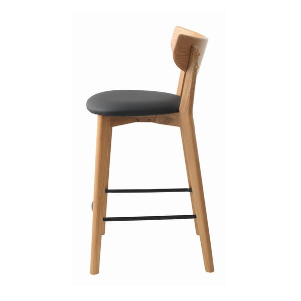 Barová stolička z dubového dreva Unique Furniture Pero-image-3