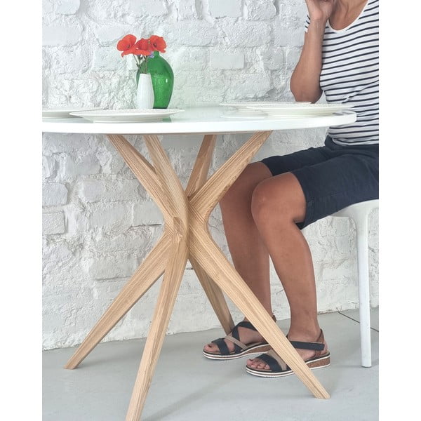 Jedálenský stôl 90x90 cm Jubi – Ragaba-image-3