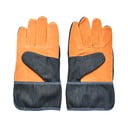 Modro-oranžové záhradnícke rukavice Esschert Design Denim