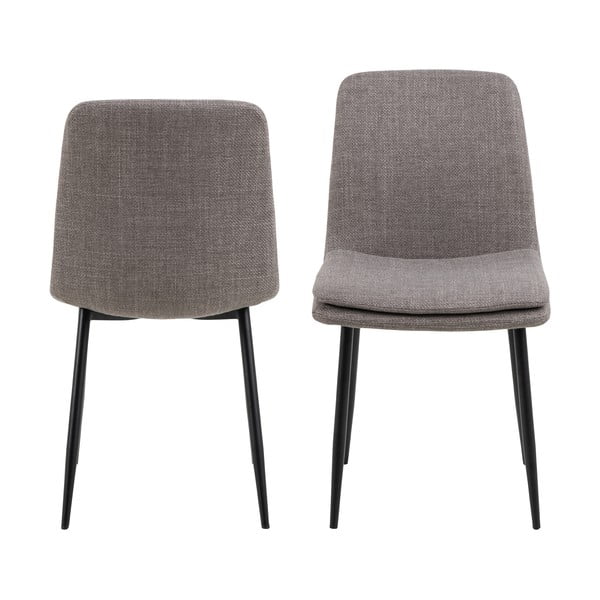 Sivá jedálenská stolička Becca – Actona-image-3