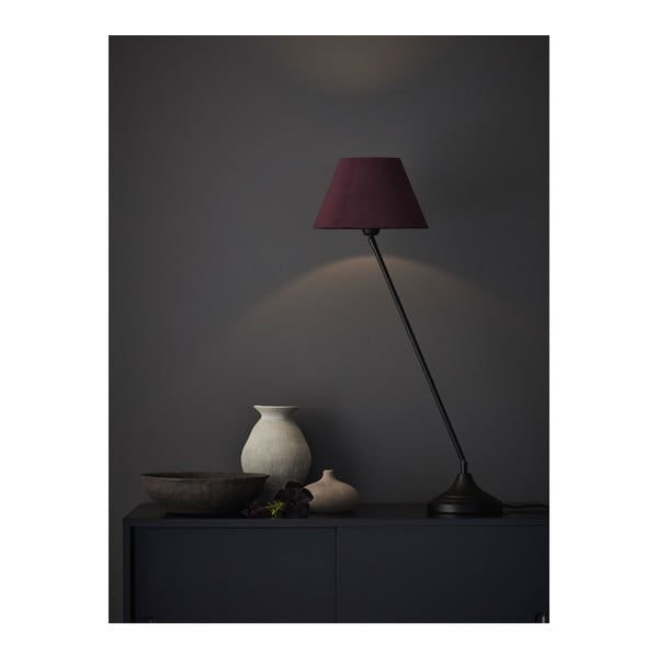 Čierno-fialová stolová lampa Markslöjd Garda-image-1