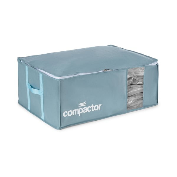 Vákuový plastový úložný box na oblečenie 65x45x27 cm Blue Edition – Compactor