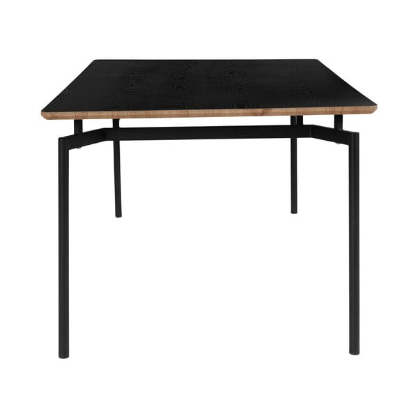 Čierny jedálenský stôl 90x160 cm Alto – Støraa-image-2
