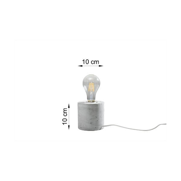 Betónová stolová lampa Sollux Elia-image-2