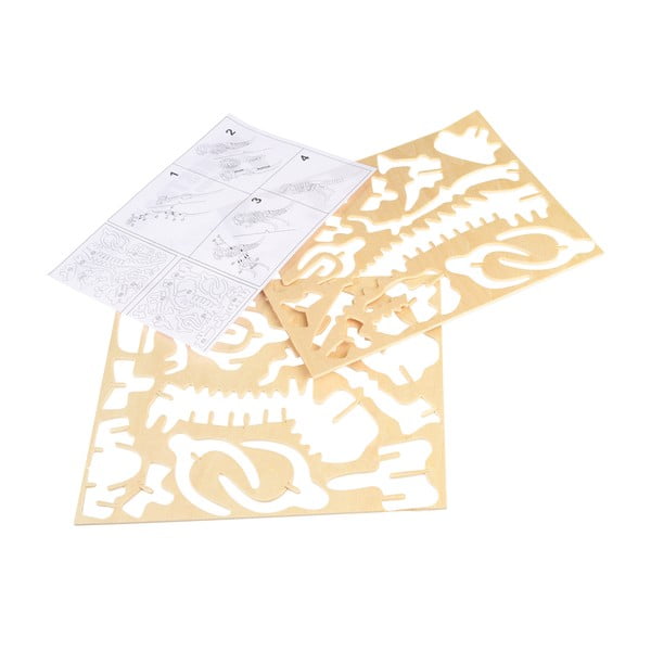 Drevené 3D puzzle dinosaurus Rex London Tyrannosaurus-image-2