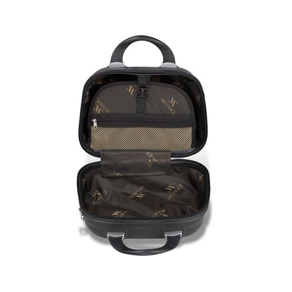 Čierny dámsky príručný cestovný kufrík My Valice PREMIUM Make Up & Hand Suitcase-image-3