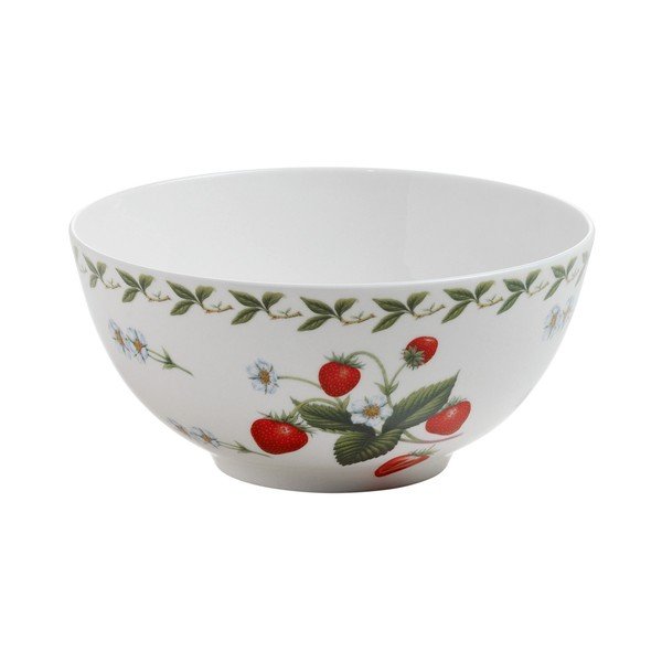 Miska z kostného porcelánu Maxwell & Williams Orchard Fruits Strawberry, ⌀ 16 cm