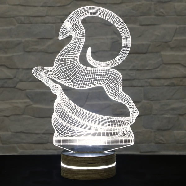 3D stolová lampa Capricorn