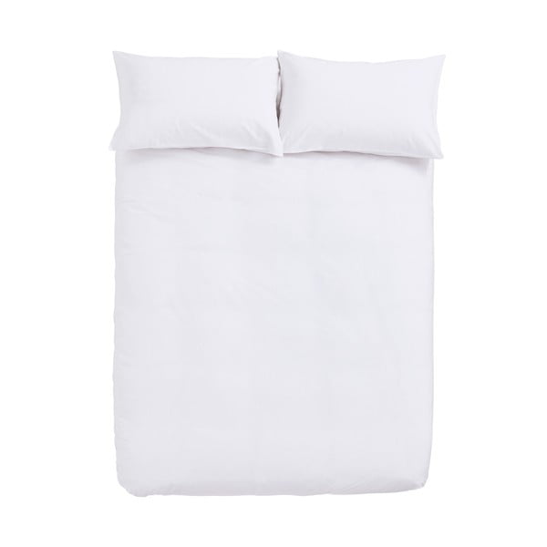 Biele bavlnené obliečky na jednolôžko 135x200 cm - Bianca