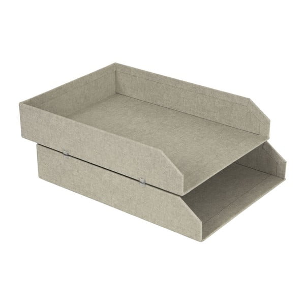 Kartónové organizéry na dokumenty v súprave 2 ks Hakan – Bigso Box of Sweden-image-3