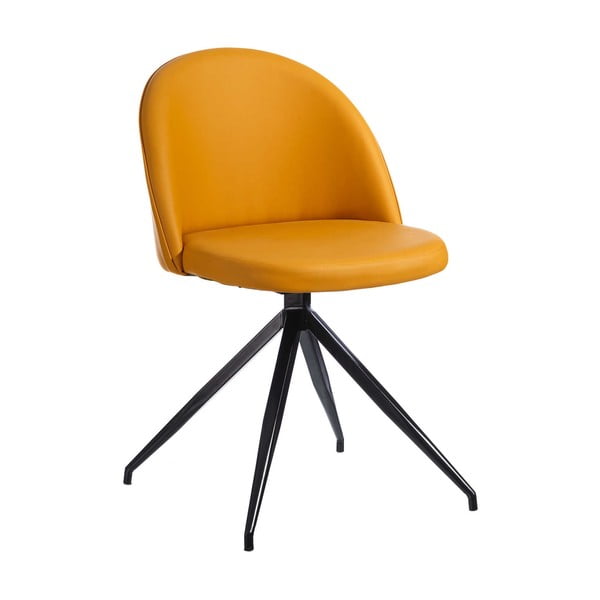 Oranžová stolička Tropicho Swivel