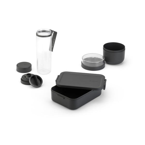 Desiatové boxy v súprave s fľašou 3 ks Make & Take – Brabantia-image-2