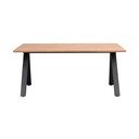 Rozkladací jedálenský stôl s doskou z dubového dreva 170x100 cm Carradale - Rowico