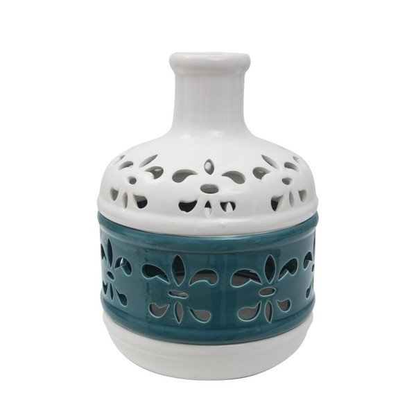 Modro-biela porcelánová váza Mauro Ferretti Basso