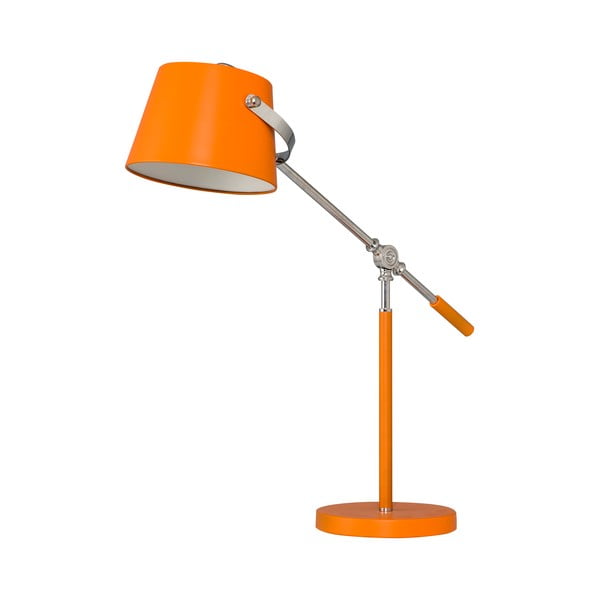 Stolná lampa Xavier, oranžová