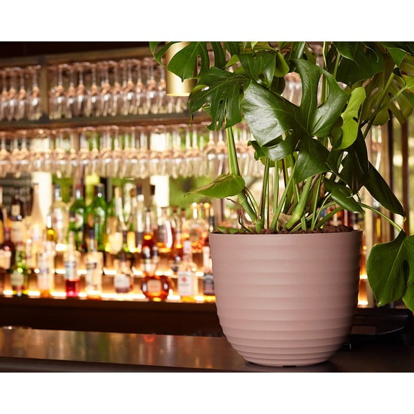 Kvetináč z recyklovaného plastu ø 30 cm Havana – Artevasi-image-2