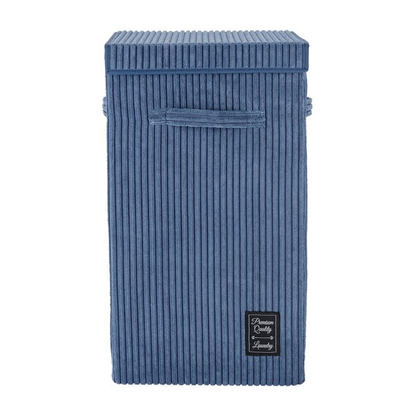 Modrý kôš na bielizeň Wenko Cora, objem 63 l-image-1