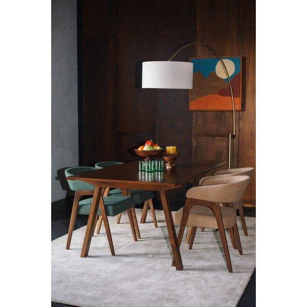 Jedálenský stôl s doskou v dekore jaseňového dreva 95x180 cm Adamello – Dutchbone-image-1