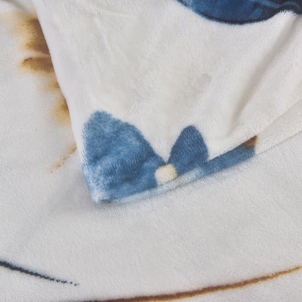 Tmavomodré mikroplyšové obliečky na jednolôžko 140x200 cm Marbella – My House-image-4