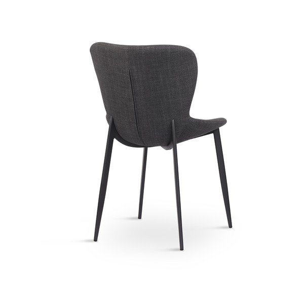 Tmavosivá jedálenská stolička Ross – Unique Furniture-image-3