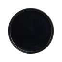 Čierny kameninový malý tanier ÅOOMI Luna, ø 20 cm
