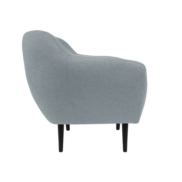 Svetlomodré kreslo s hnedými nohami Mazzini Sofas Piemont-image-2