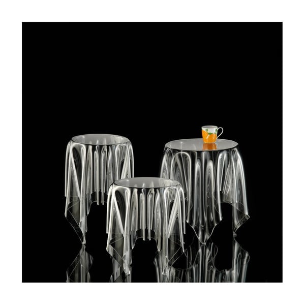 Odkladací stolík Essey Grand Illusion Clear-image-3