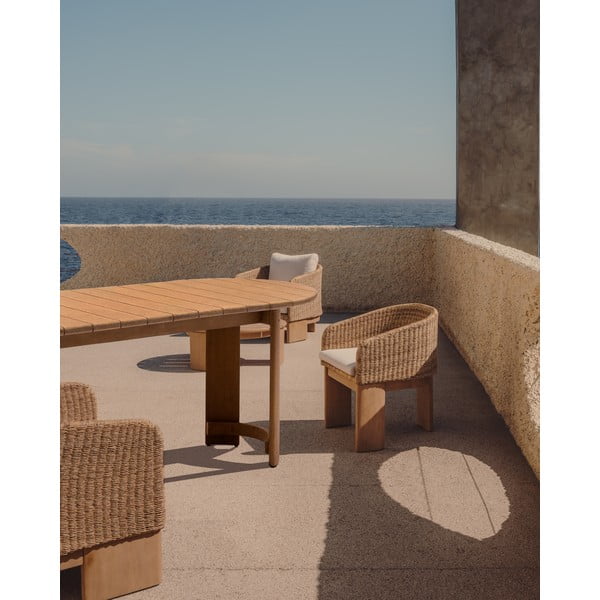 Jedálenský stôl z eukalyptového dreva 110x280 cm Xoriguer – Kave Home-image-1