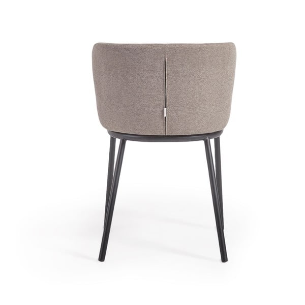 Svetlohnedá jedálenská stolička Ciselia – Kave Home-image-3