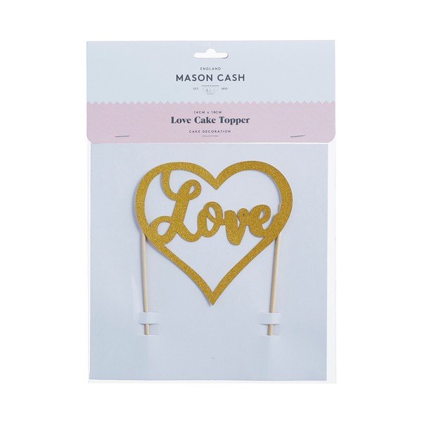 Dekorácia na tortu Mason Cash Love-image-1