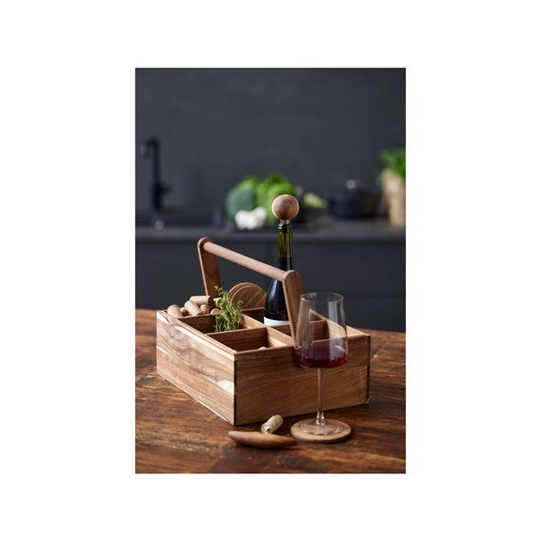 Drevený stojan na kuchynské náčinie - Holm-image-1